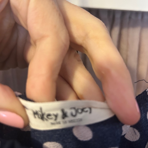 Elegant Navy and White Polka Dot Jumpsuit - Picture 4 of 4